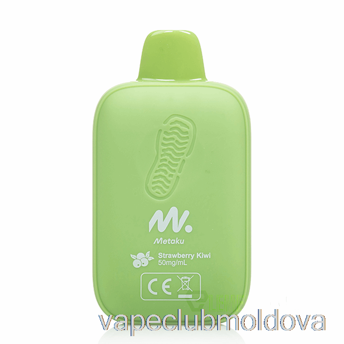 Vape Mod Metaku Moonwalk 9000 De Unică Folosință De Căpșuni Kiwi
